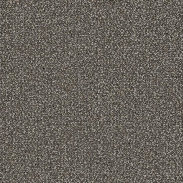 Home Decorators Collection McDonald Street - Libbie - Gray 25 oz. SD Polyester Loop Installed Carpet