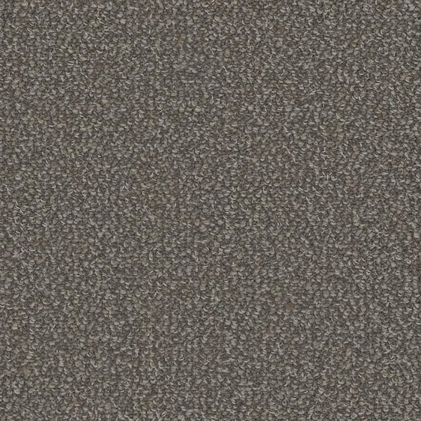 Home Decorators Collection McDonald Street - Libbie - Gray 25 oz. SD Polyester Loop Installed Carpet