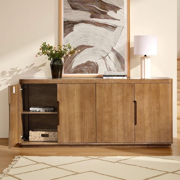 JAYDEN CREATION Delilah Seadrift Modern Wood Buffet Sideboard with