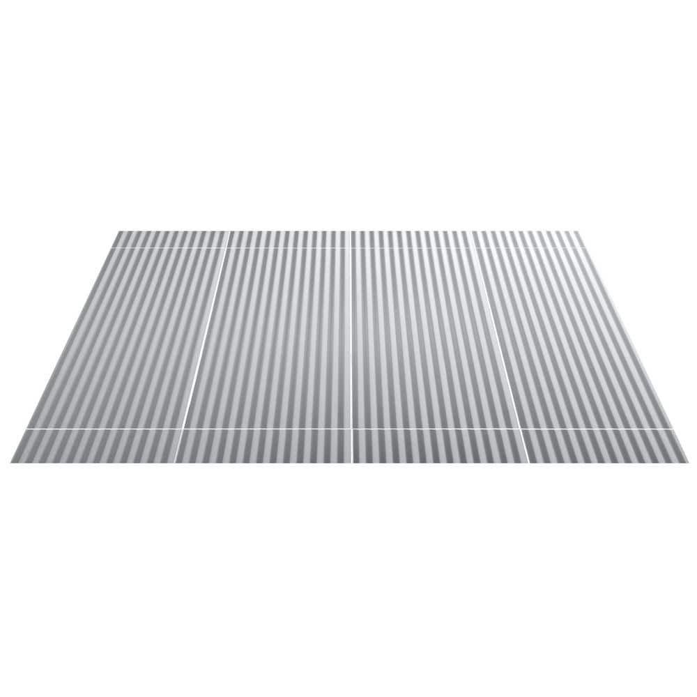 Turbine 12" x 36" Matte Gray Ceramic Wall Tile