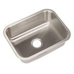 HOUZER Elite Series Undermount Stainless Steel 23 in. Single Bowl ...