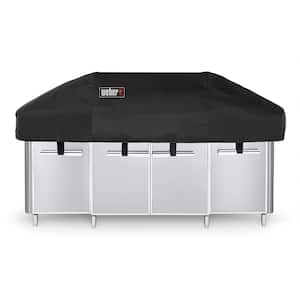 Summit Grill Center Grill Cover in Black