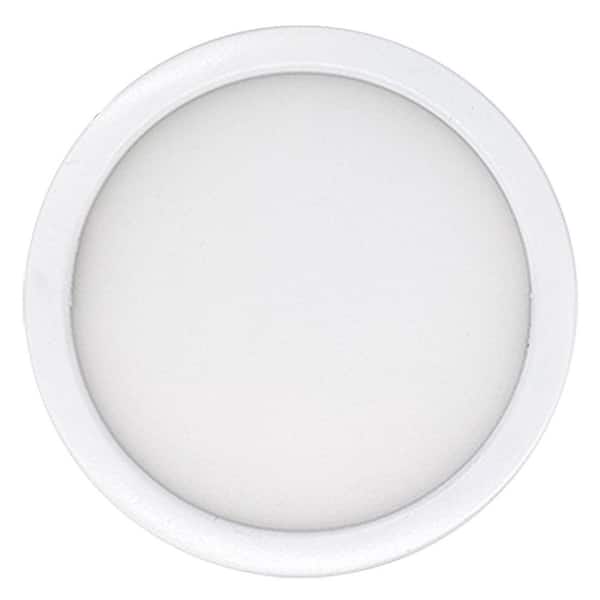 5 in. Round White Integrated LED Flush Mount