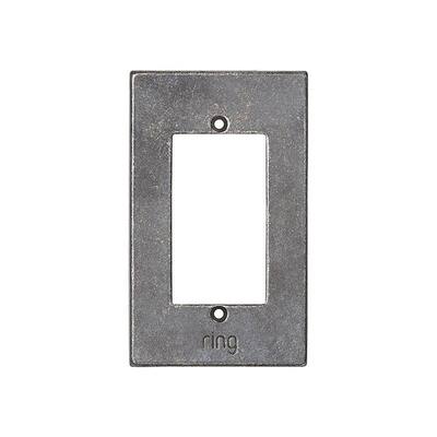 ring faceplate elite bronze medium wired bell door transformers doorbell 0en0