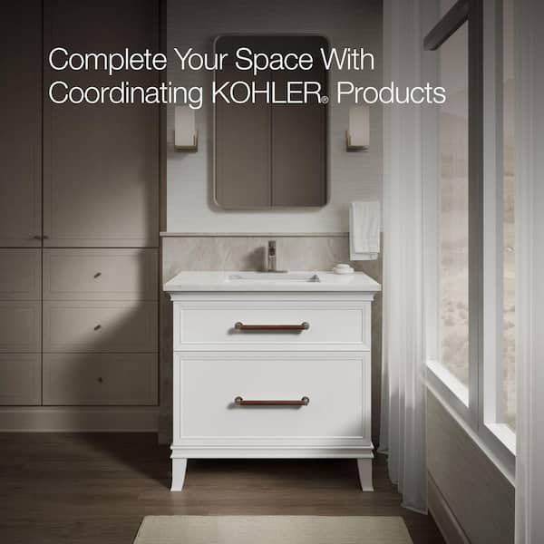 KOHLER Cursiva 19.8 in. x 15.63 in. Undermount Bathroom Sink in