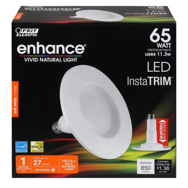 feit electric enhance vivid natural light 65 watt