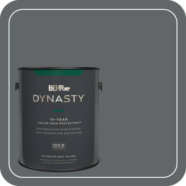 BEHR DYNASTY 1 gal. #N450-6 Binary Star Semi-Gloss Exterior Stain-Blocking Paint & Primer