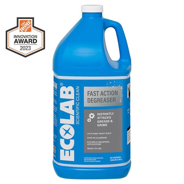 ECOLAB 1 Gal. Fast Action Foaming Degreaser for Stoves, Grills, Ovens, Tools, and Aluminum