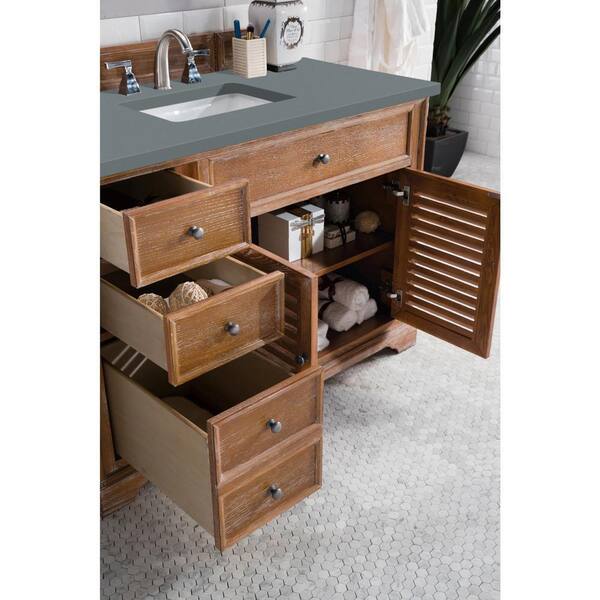 Providence 48 Single Bathroom Vanity in Driftwood