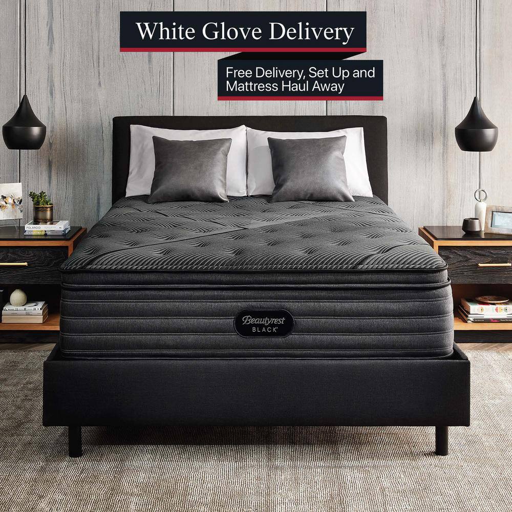 Beautyrest Black LClass King Medium Pillow Top 14.5 in. Mattress 7008114731060 The Home Depot