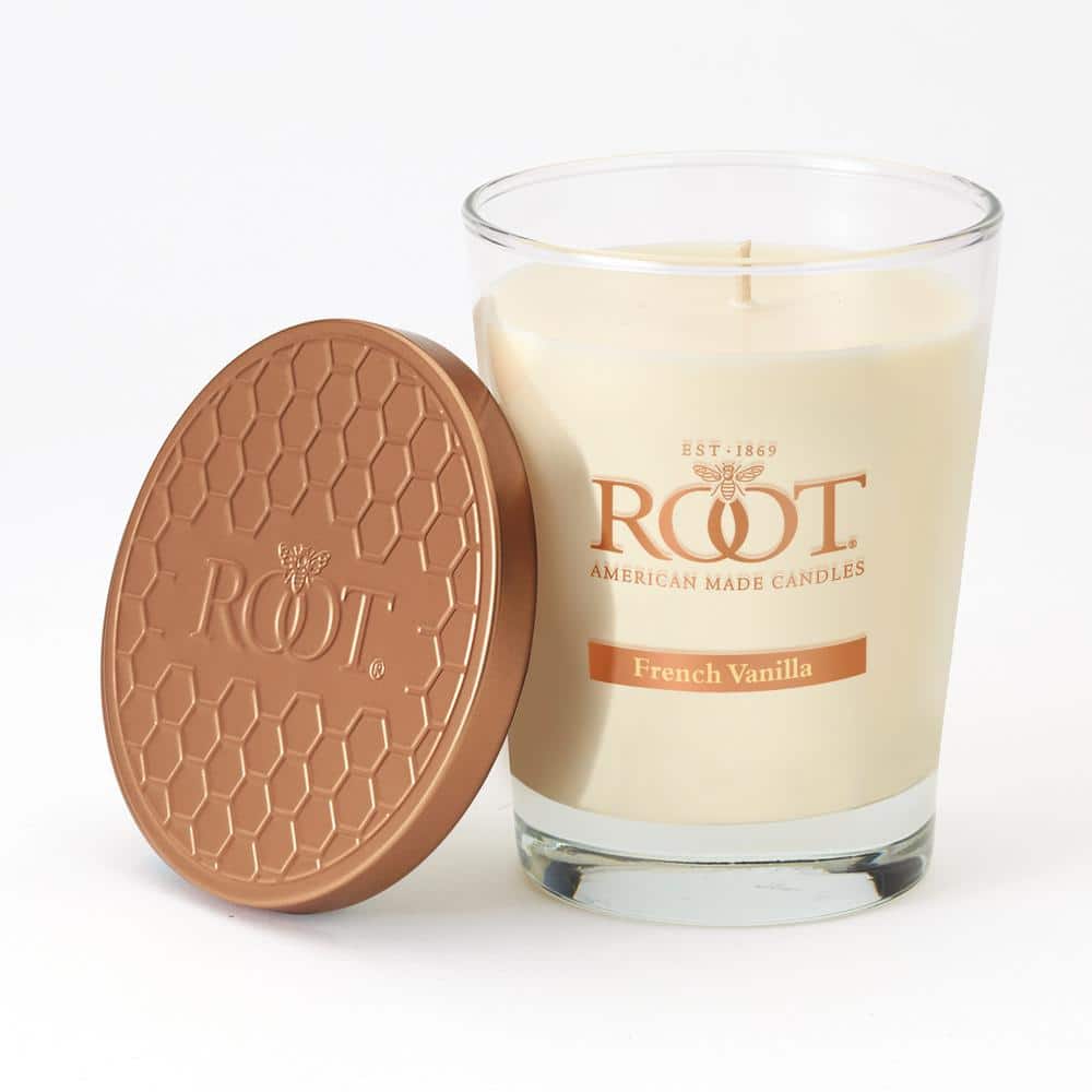 French Vanilla Beeswax Blend 10.5 oz Scented Jar Candle