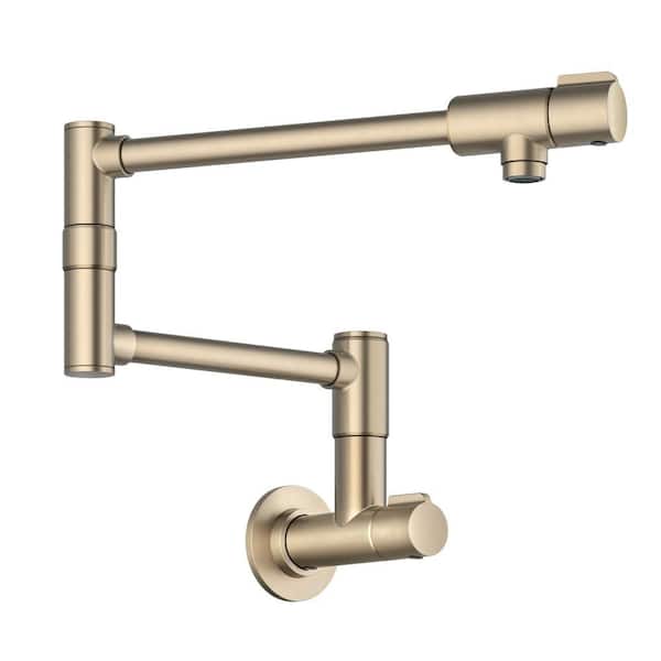 KRAUS Bolden Wall Mount Pot Filler Kitchen Faucet with Retractable