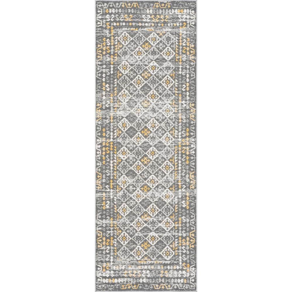 Flora Cream 2 ft. x 8 ft. Moroccan Indoor/Outdoor Area Rug price history on PriceWatchPro