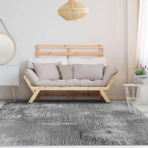 Barnby Mossy Oak 3 ft. 6 in. x 5 ft. 6 in. Modern Geometric Indoor Area Rug