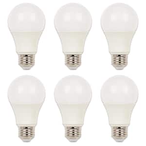 100-Watt Equivalent A19 E26 LED Light Bulb 3000K (6-Pack)