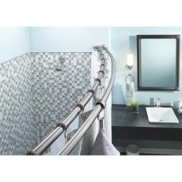 Shower Curtain Rings in Chrome (12-Pack)