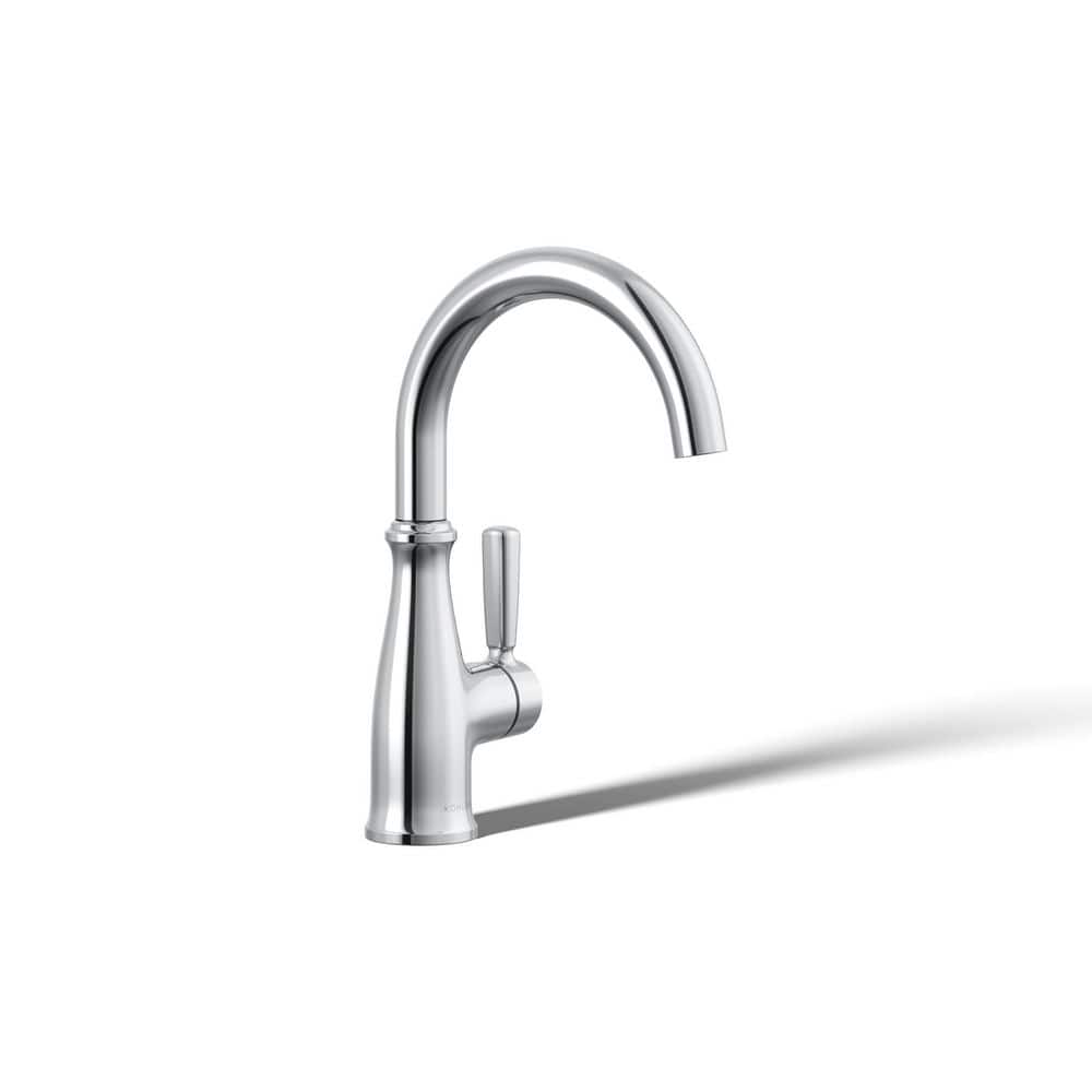 KOHLER Traditional Single-Handle Beverage Faucet in Polished