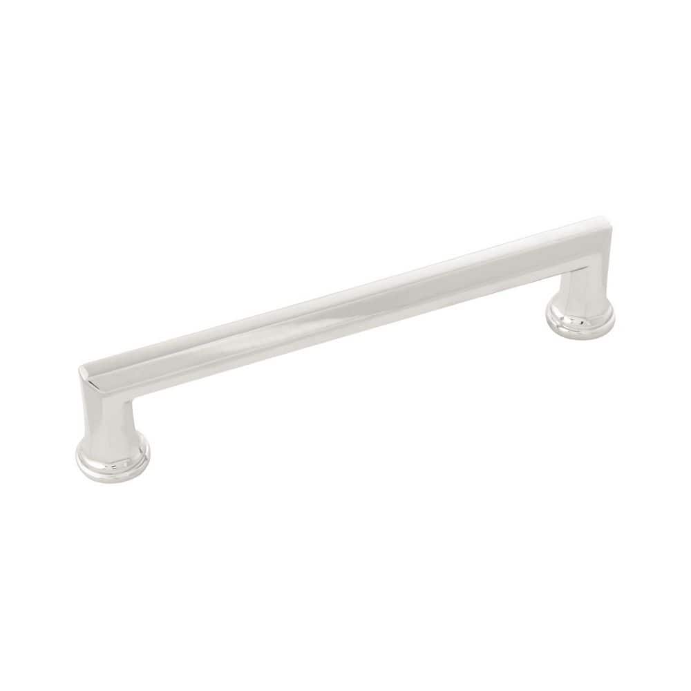 Facette Collection Pull 6-5/16 in. (160 mm) Center to Center Polished Nickel Bar Cabinet Pull price history on PriceWatchPro