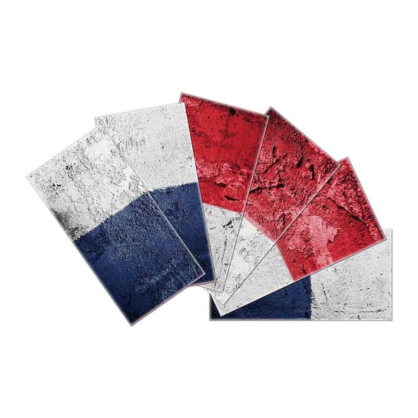 SkinnyTile 3 in. x 6 in. x 2mm Skinny Crystal Glass Skin Wall Mosaic Tile (6 sq. ft. / case)