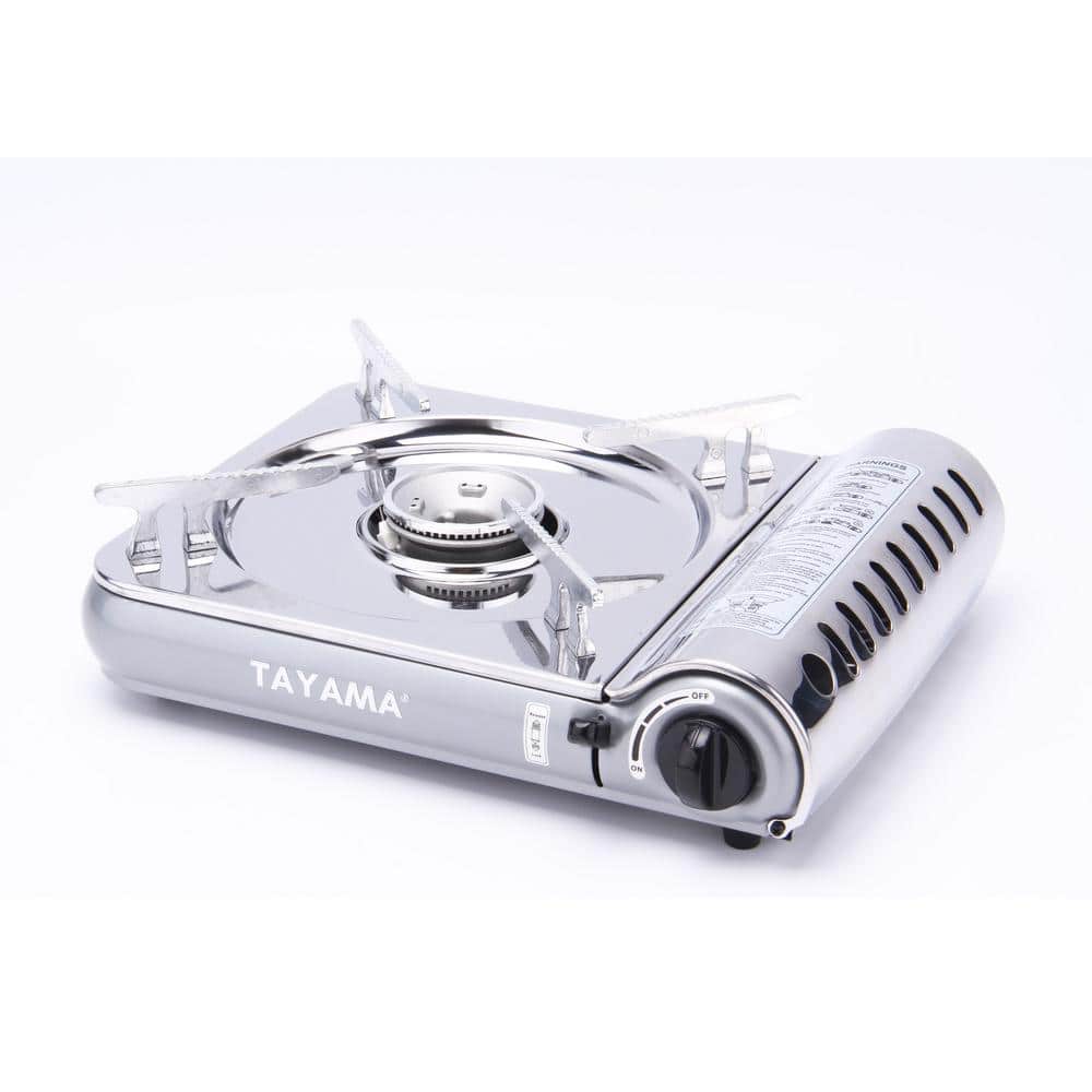 8000 BTU Stainless Steel Butane Gas Single Burner Stove