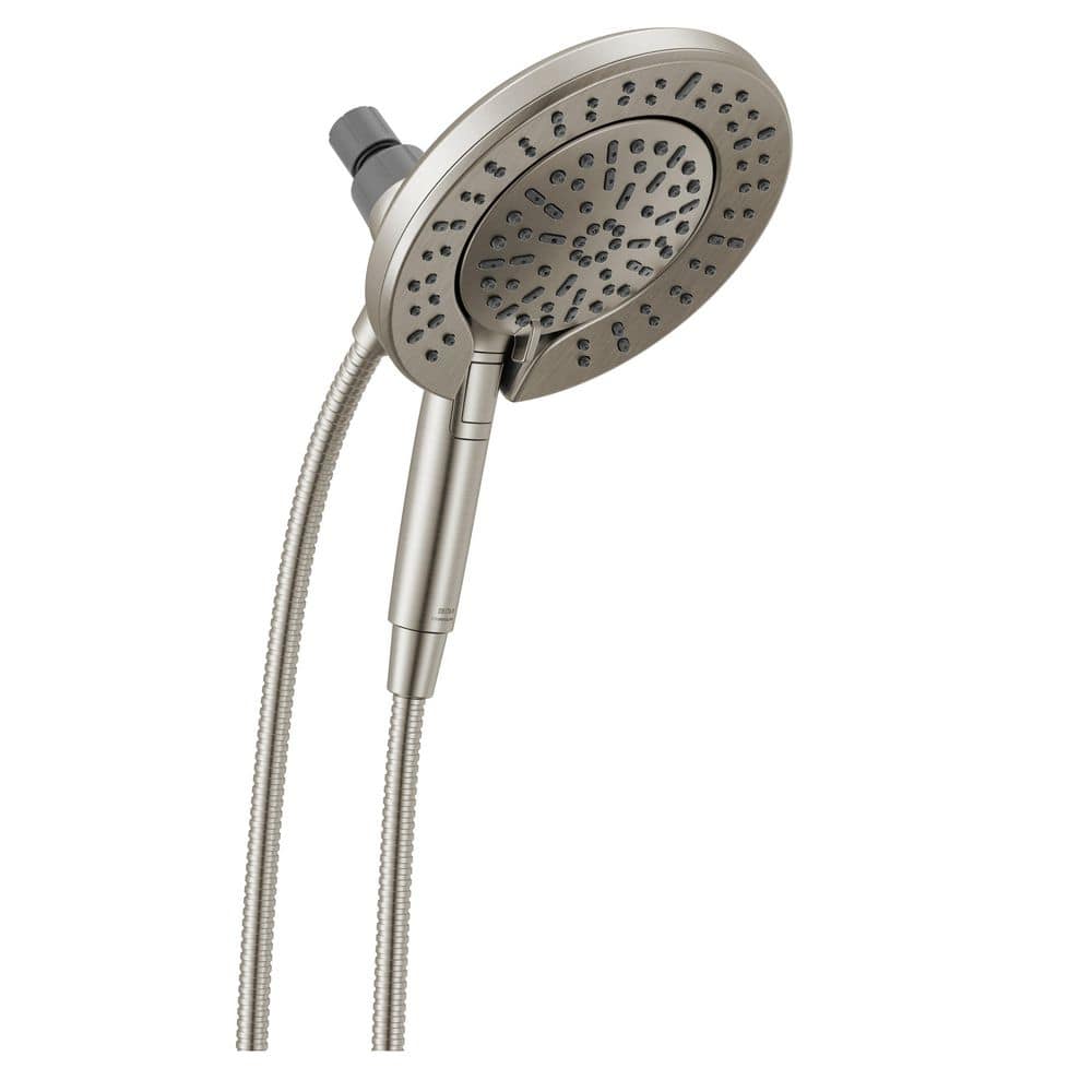 Inition ProClean 6-Spray Wall Mount Dual Fixed and Handheld Shower Head in Spotshield Brushed Nickel price history on PriceWatchPro