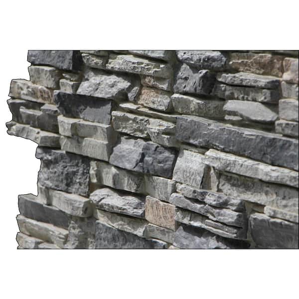TRITAN BP Lightning Ridge 48 in. x 24 in. Class A Fire Rated Faux