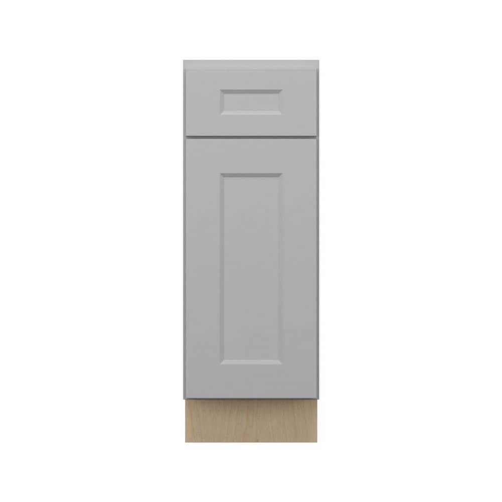 Cumberland Recessed 15 in. W x 34.5 in. H x 24 in. D Plywood Assembled Base Cabinet in Painted Stratus price history on PriceWatchPro