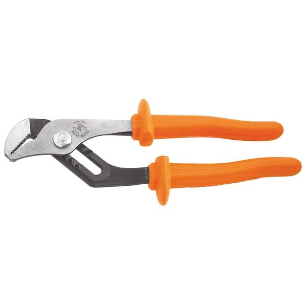 Klein Tools 10 in. Insulated Pump Pliers D50210INS The Home Depot