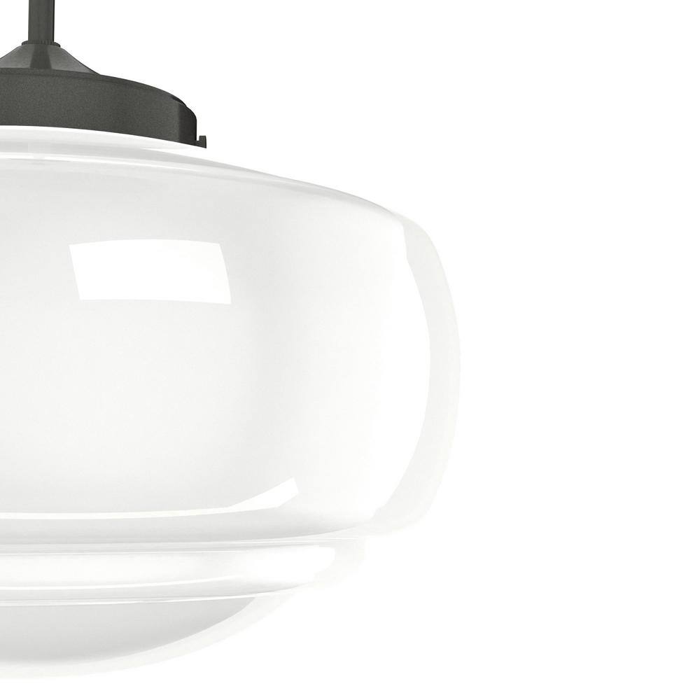 Saddle Creek Noble Bronze 16" Transitional Schoolhouse Pendant Light