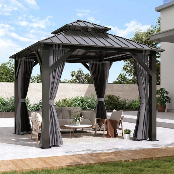 【新品未使用ARBOR UNDERGROUND SERIES 8.5】 Amazon.com : COVERONICS 8.5FT x 8.5FT Outdoor Wood Gazebo
