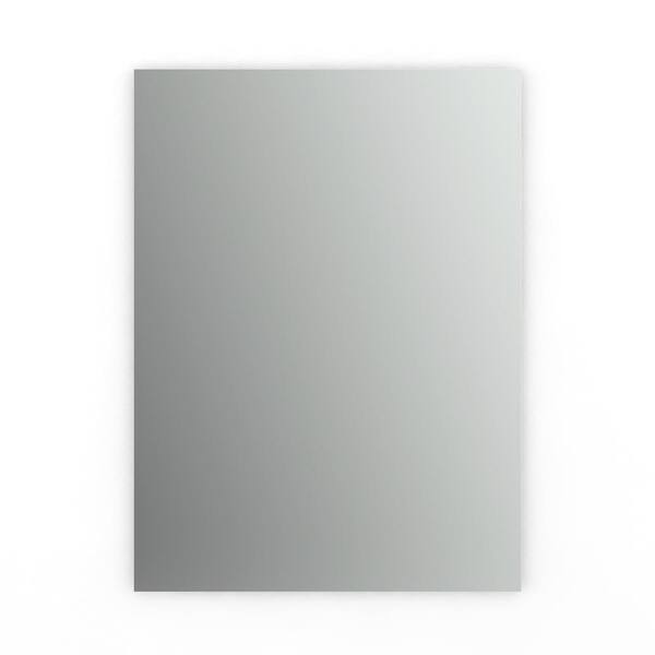 Delta 24 in. W x 31 in. H (M1) Frameless Rectangular Standard Glass Bathroom Vanity Mirror