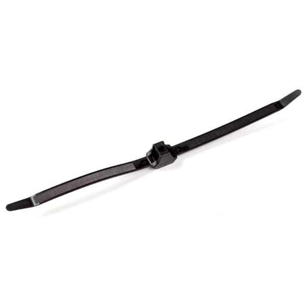 Unbranded Nylon Cable Ties - Releasable Dual Clamp, 13 in. Length, 1.3 in. Diameter