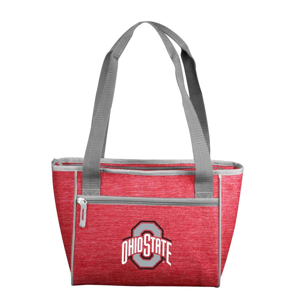 logobrands Ohio State Crosshatch 16 Can Cooler Tote