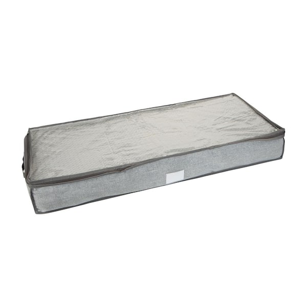 SIMPLIFY Under the Bed Storage Bag in Heather Grey