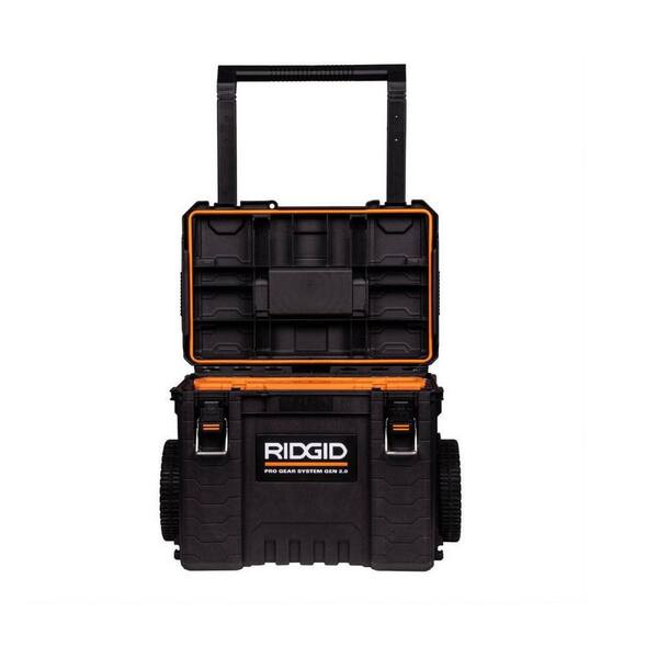 RIDGID Pro Gear System Gen 2.0 Stackable Rolling Tool Box and Compact Tool Box 254065 254069 The Home Depot