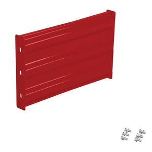 2 ft. Red Bolt-On Style Guard Rail