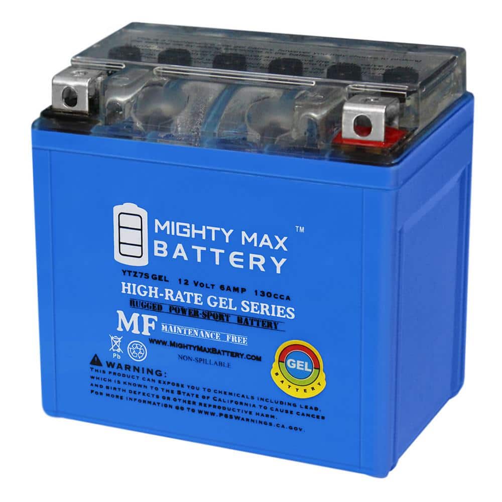 その他 Mast filp +Mast original battery MIGHTY MAX BATTERY 12-Volt 6AH GEL Battery for Yamaha 250