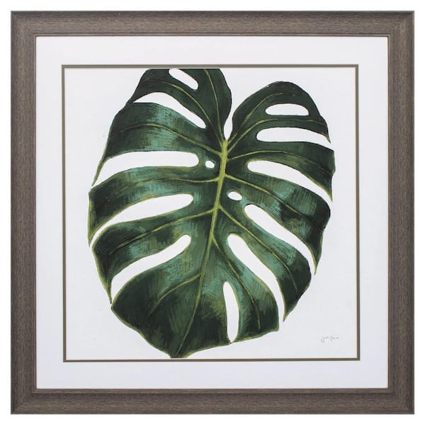 HomeRoots Victoria 27 in. x 27 in. Distressed Wood Toned Gallery Frame