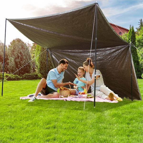 SVOPES Heavy Duty Waterproof Tarp 20x30 ft.-10 Mil. Multi-Purpose