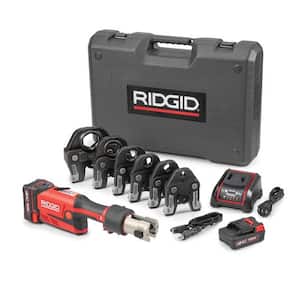 RP 351 ProPress Inline Standard Press Tool Kit (Includes Case + 2, 18V Lio-Ion Batteries + Charger + 6 Press Tool Jaws