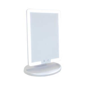 glotech led slim travel makeup mirror