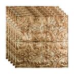 Traditional #2 2 ft. x 2 ft. Bermuda Bronze Lay-In Vinyl Ceiling Tile ( 20 sq.ft. )