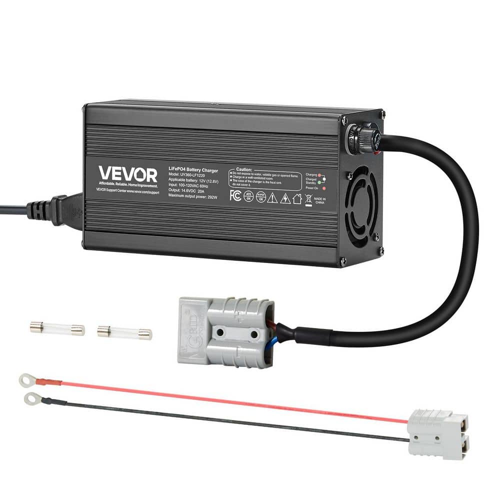 12V 20A Lithium Battery Charger, 14. 6V, AC-DC LiFePO4 Smart Charger, with Anderson Connector, LED Indicator price history on PriceWatchPro