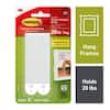 Command 20 Lb XL Heavyweight Picture Hanging Strips, White, Damage Free  Decorating, 8 Pair 17217-8ES - The Home Depot