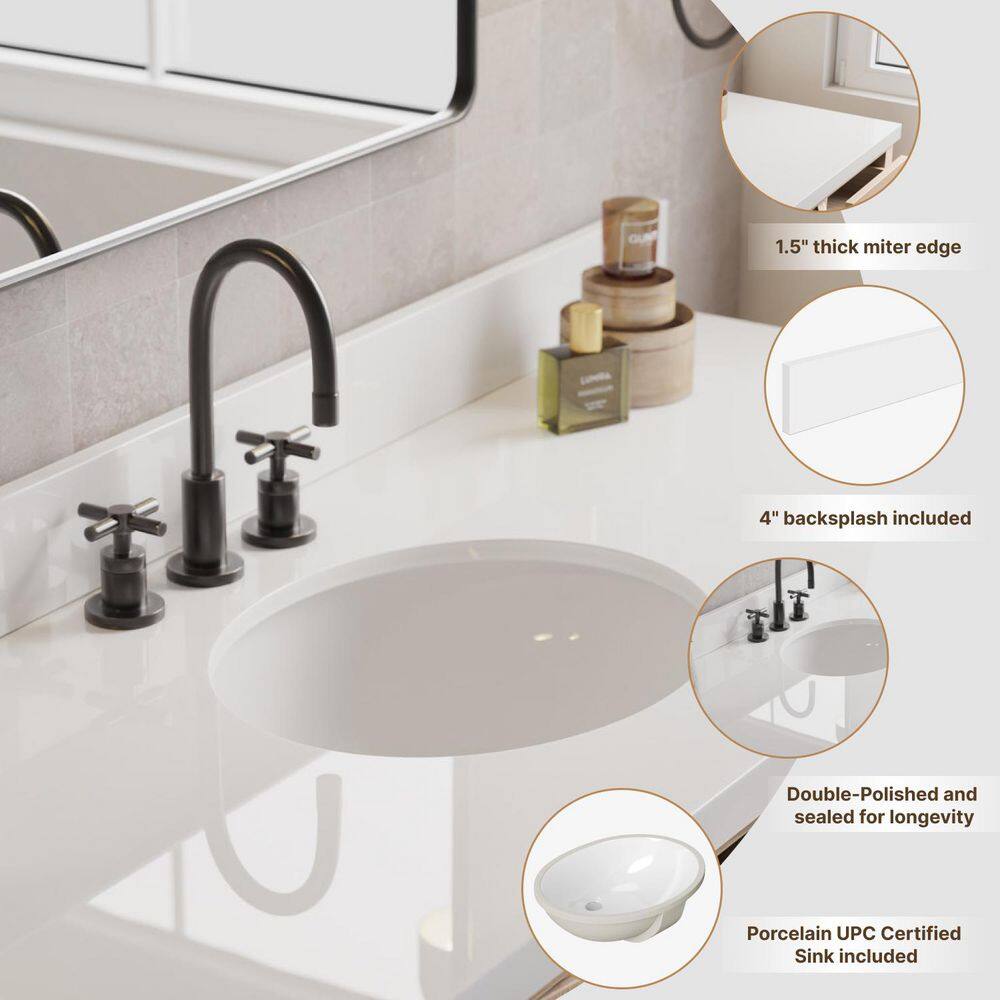 Taylor 43" Gray Freestanding Single Bathroom Vanity with Quartz Top