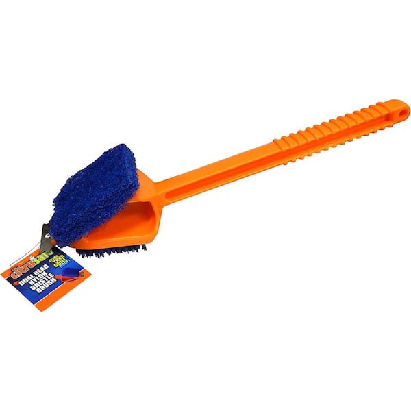 Citrusafe CitruSafe Nylon Bristle Brush Nylon Plastic 5-in Grill Brush in  the Grill Brushes & Cleaning Blocks department at