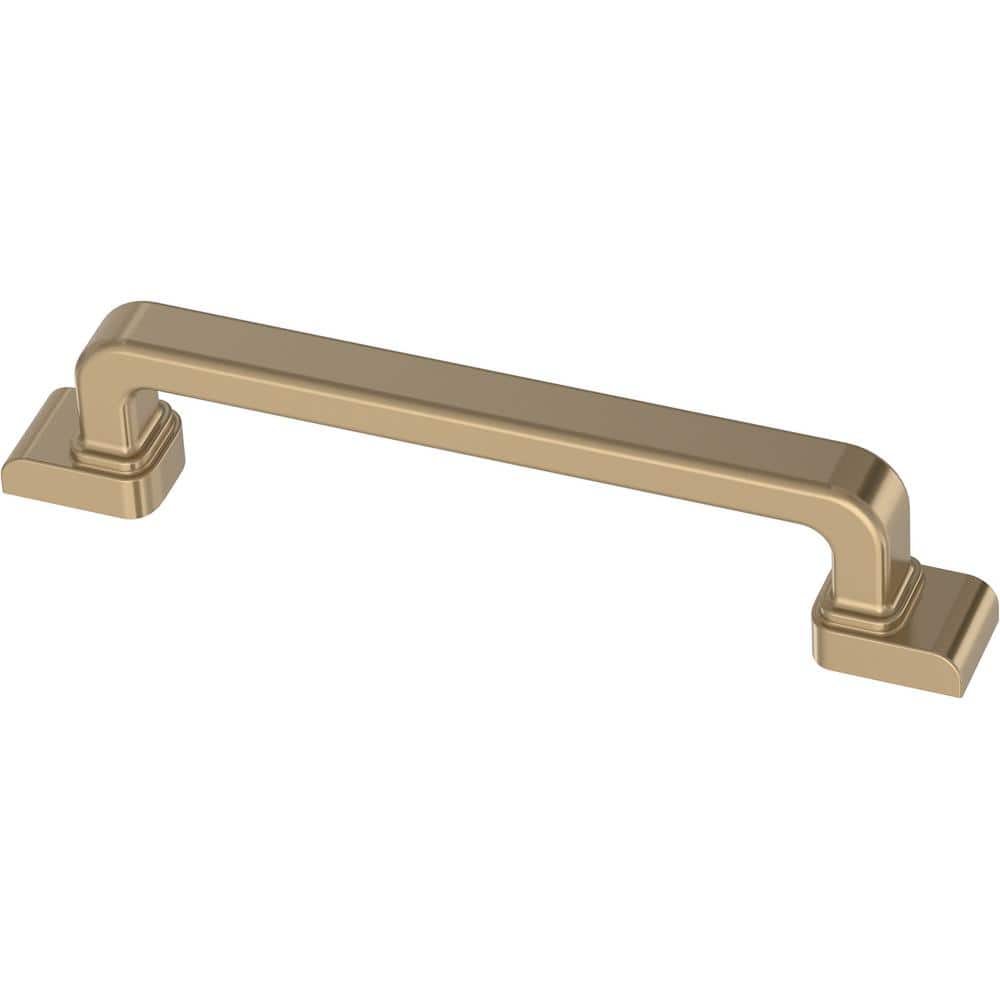 Art Deco Streamline 3-3/4 in. (96 mm) Modern Champagne Bronze Cabinet Drawer Pull price history on PriceWatchPro