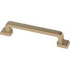 Art Deco Streamline 3-3/4 in. (96 mm) Center-to-Center Champagne Bronze Drawer Pull
