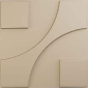19-5/8-in W x 19-5/8-in H Nestor EnduraWall Decorative 3D Wall Panel Smokey Beige