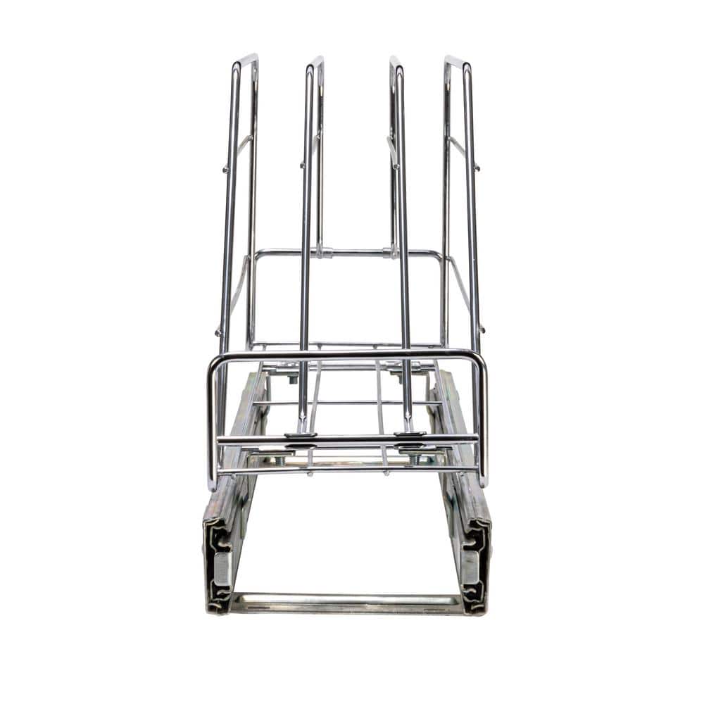 Chrome-Plated Steel Pull-Out Storage Organizer for Cookware